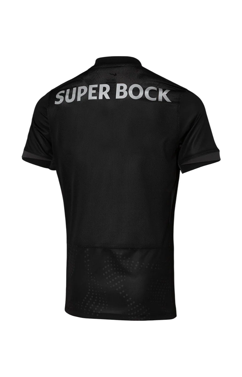 Camisa Sporting CP 2025/2026 Preta fã