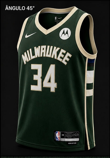 Camisa Milwaukee Bucks NBA